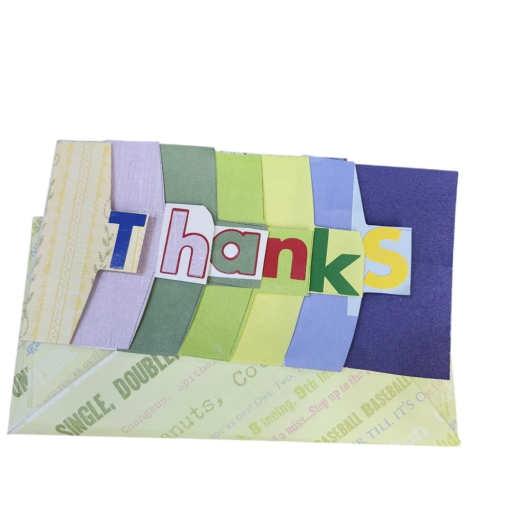 Handmade Thank You Cards Set (8) – Colorful Stationery Bundle – Ready to Ship●